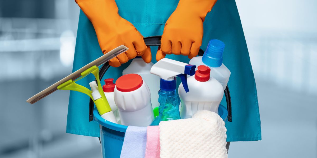 Green cleaning supplies