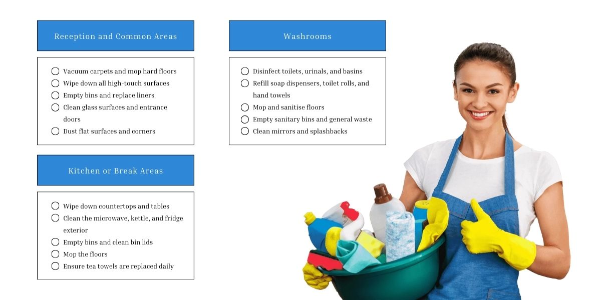 checklist for commercial cleaning