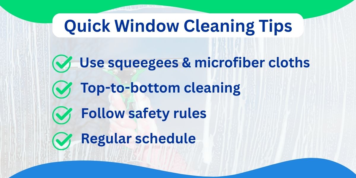 commercial window cleaning tricks