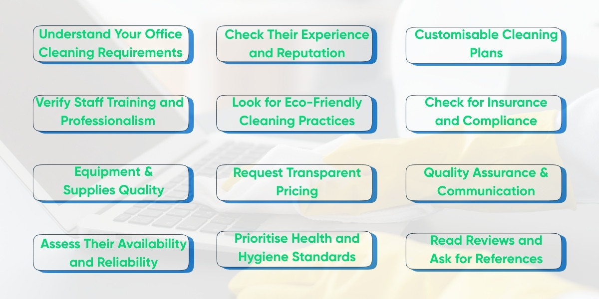 tips to choose the perfect office cleaning service