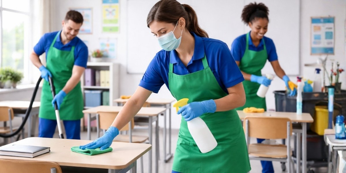 school cleaning supplies