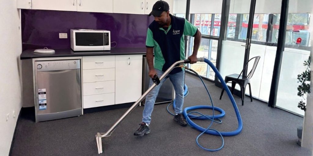 office carpet cleaning schedule