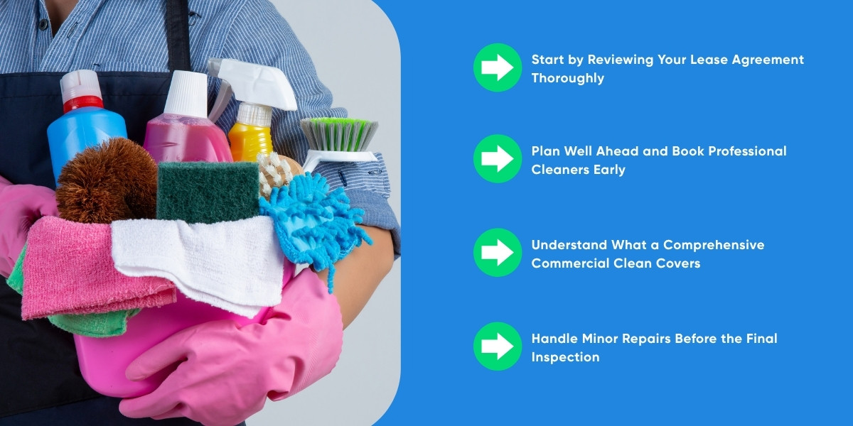 commercial end-of-lease cleaning preparation