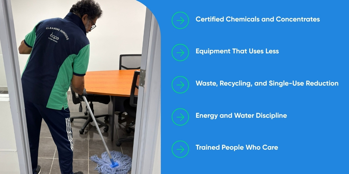 green office cleaning strategies